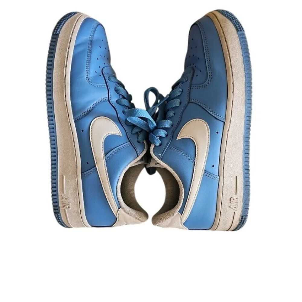 Nike Air Force 1 Low University Blue White Sneakers Women's 8 Yt 6.5